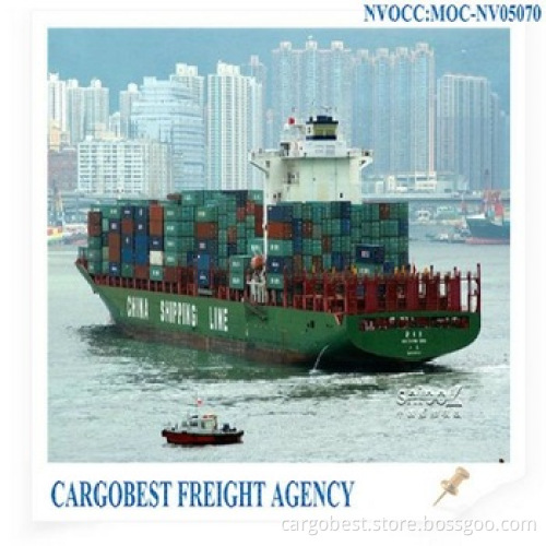 ocean shipping container from China to Australia
